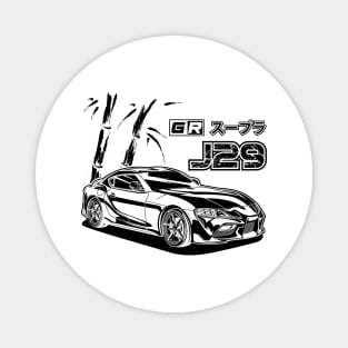 GR Supra - Black Print Magnet